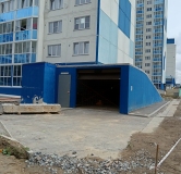 Ход строительства дома 1 в ЖК Выборная-Рябиновая -