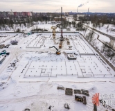 Ход строительства дома 1 этап, Корпус Е в ЖК Квартал Заречье -