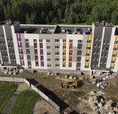 Ход строительства дома № 242 в ЖК Счастье -
