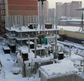Ход строительства дома секция 16,17 в ЖК Ельцовский -