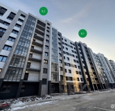 Ход строительства дома 8, секция 8.1, 8.2 в ЖК Авиатоr -