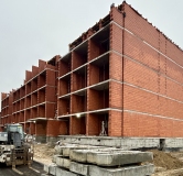 Ход строительства дома 1, секции 3,4 в ЖК Новая Ривьер -