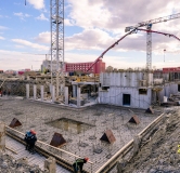 Ход строительства дома 4-6, 2 этап в ЖК Гранат -