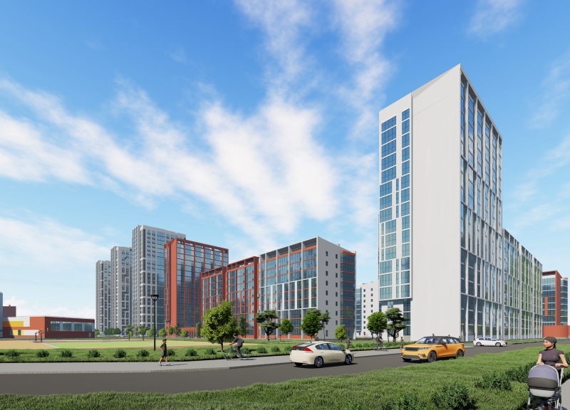 Дом литер 1, секция А,Б,В,Г в ЖК Новалэнд (Novaland) - фото 2