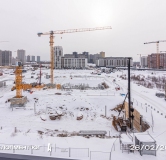 Ход строительства дома 19.5, 3 очередь в ЖК А Плюс -