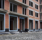 Ход строительства дома 4 в ЖК Брусника в Академическом -