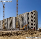 Ход строительства дома 132, корпус 220.1 в ЖК Цветной Город -