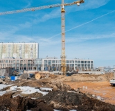 Ход строительства дома № 2.1 в ЖК Мёд -