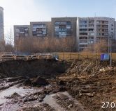 Ход строительства дома 1.1 в ЖД Тетро -