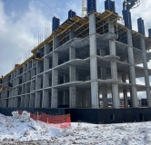 Ход строительства дома 140Б, 2 этап (поз.3) в ЖК Оникс -