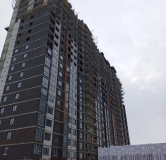 Ход строительства дома Позиция 1.1 в ЖК Октябрь парк -