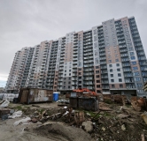 Ход строительства дома 23 в ЖК Город у моря -