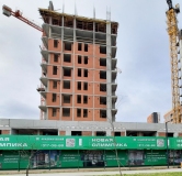 Ход строительства дома 13.1.1 в ЖК Новая Олимпика -