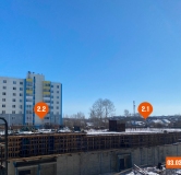 Ход строительства дома 2 в ЖК Лотос -