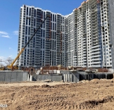 Ход строительства дома 309а, корпус 1 (секция 5, 5 этап) в ЖК Мир -