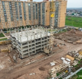 Ход строительства дома 3.2.1 в ЖК Остров на Норильской -