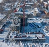 Ход строительства дома 2/1 в ЖД Роза ветров -