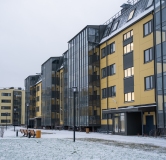Ход строительства дома 14, строение 1 в ЖК Юттери (Финский городок) -