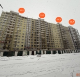 Ход строительства дома 31 в ЖК Авиатоr -