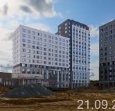 Ход строительства дома № 1 (1713) в ЖК Сибирский -