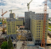 Ход строительства дома № 28 (ГП-1) в ЖК Новатор -