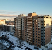 Ход строительства дома 54 в ЖК Снегири -