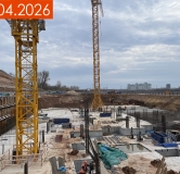 Ход строительства дома № 4.1 в ЖК Фордевинд -