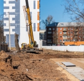 Ход строительства дома № 1Б в ЖК КМ Гагарин Парк -