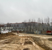Ход строительства дома 1.3 в ЖК Progress Академический -