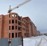 Ход строительства дома 4 в ЖК По ул. 70-летия Октября -