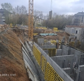 Ход строительства дома 26, секция 5 в ЖК Б-26 -
