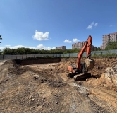 Ход строительства дома 1 в ЖК Скай -