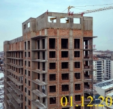 Ход строительства дома № 5.2 в ЖК Новоостровский -
