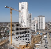 Ход строительства дома 1.3 в ЖК Парк Победы -