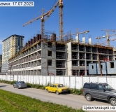 Ход строительства дома 9, корпус 1 в ЖК Цивилизация на Неве -
