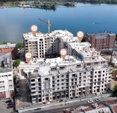 Ход строительства дома 21А в ЖК Corso Residence -
