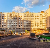 Ход строительства дома 580 в ЖК Живи! в Курортном -