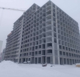 Ход строительства дома 1 в ЖК Концепт -