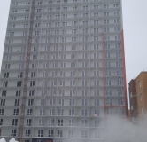 Ход строительства дома 1, секция 1, 2 в ЖК Знаменский -