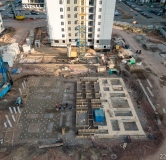 Ход строительства дома 7, строение 1 в ЖК КБС Берег -