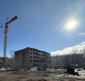 Ход строительства дома 14А, секция 1 в ЖК Классики -