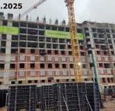 Ход строительства дома литер 31 в ЖК Вершина -