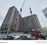 Ход строительства дома 2 в ЖК Рассвет -