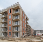 Ход строительства дома 7.13 в ЖК Парадный Ансамбль -