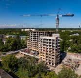 Ход строительства дома 10 в ЖК Ермак -