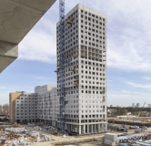 Ход строительства дома 1-4 в ЖК Уральский сад -