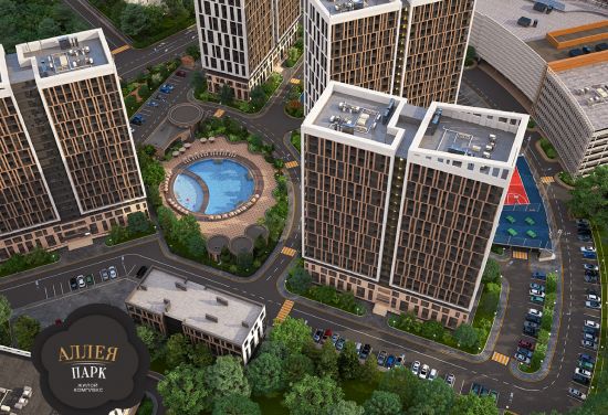 Дом № 4 в ЖК Аллея Парк