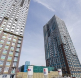 Ход строительства дома 1 в ЖК Азина 16 -