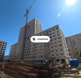 Ход строительства дома Литер 10 в ЖК Порто Ново -